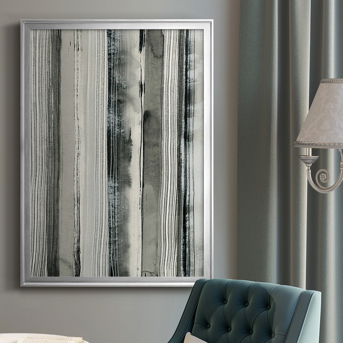 Differing Parallels I Premium Framed Print, in Gold, Black, or Silver - Ready to Hang