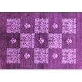 thumbnail image 1 of Ahgly Company Indoor Rectangle Oriental Purple Industrial Area Rugs, 7' x 9', 1 of 4
