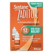 Zaditor Antihistamine Eye Drops, Allergy Symptom Relief, 5 ml, 2 Pack