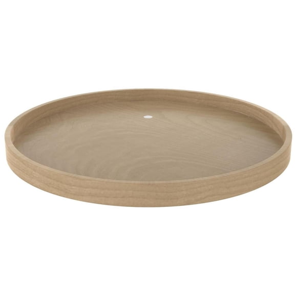 Rev-A-Shelf LD-4BW-001-28SB-1 Lazy Daisy Banded Wood Single 1 Shelf 28" Full Circle Bottom