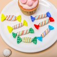 thumbnail image 1 of Candy Ornament Handmade Party Favors Glass Simulation Candy Model Home Decor for Desktop, 1 of 8