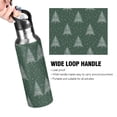 thumbnail image 4 of Yayeee 20oz Insulated Water Bottle Double Wall Stainless Steel with Flip Straw Lid, New Year Tree Pattern, 4 of 7