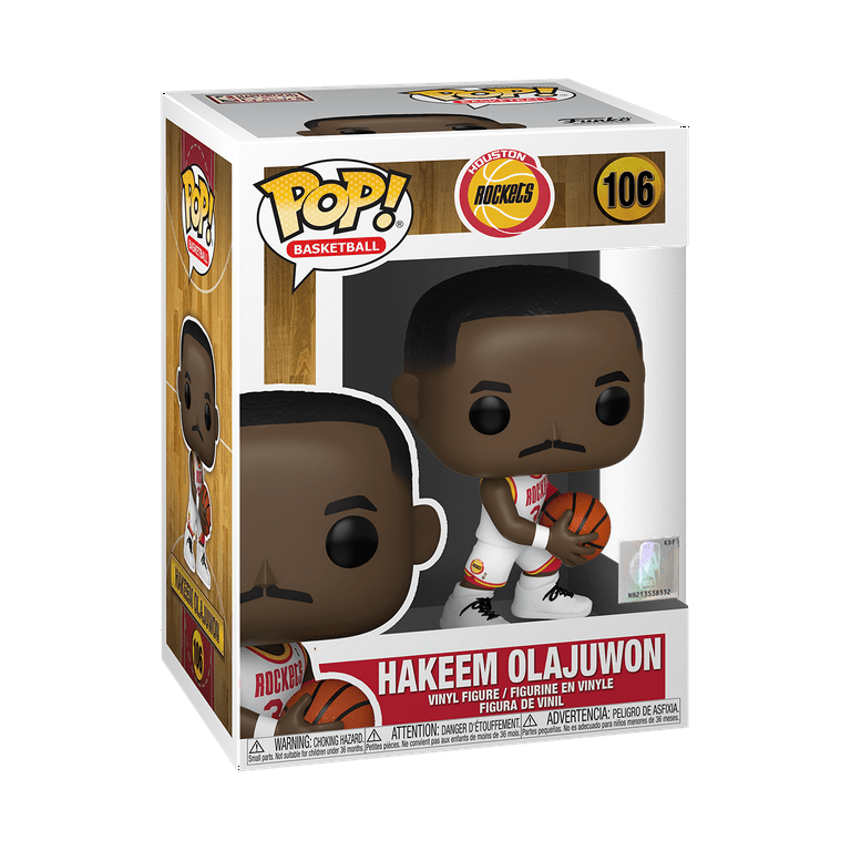 NBA: Legends Hakeem Olajuwon (Rockets Home) Funko Pop!