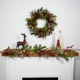 thumbnail image 2 of Ball Ornaments Glittered Artificial Christmas Garland - 5' x 10" - Unlit, 2 of 8