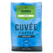 Cuvée Coffee Colombia Classic & Rich Ground Coffee, Medium Roast, 12 Oz