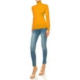 thumbnail image 2 of Moa Collection Turtleneck Long Sleeve Knit Sweaters, 2 of 4