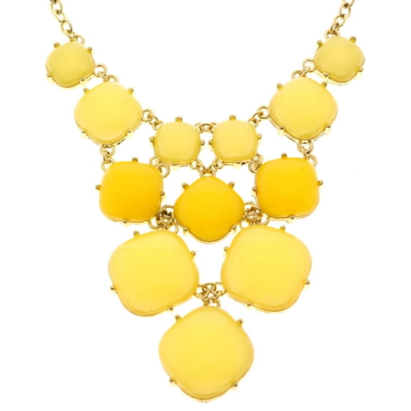Mi Amore Necklace-Earring-Set Gold-Tone/Yellow