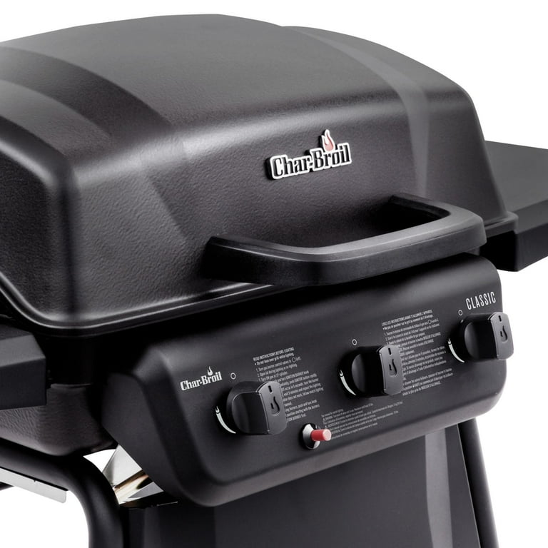 Char Broil Classic 3 Burner Liquid Propane LP BBQ Grill Outdoor Barbecue Walmart