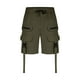 thumbnail image 5 of pstuiky Pantalones cortos de gimnasio para hombre, Pantalones cortos cargo cómodos con cintura elástica y bolsillos a la moda para hombre, de verano, informales, lisos Pantalones cortos de golf, 5 of 6