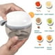 thumbnail image 2 of Yuarrent Picadora de ajo, trituradora inalámbrica, trituradora portátil de acero inoxidable, accesorio, licuadora de verduras para frutas y Cocina y Comedor blanco, 2 of 5