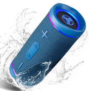 TREBLAB HD77 - Portable Bluetooth Speaker - Powerful 360 Sound, 20H Battery, IPX6 Waterproof