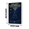 thumbnail image 3 of Galaxy Exploration Advent Calendar 2025, 24 Days Space-Themed Christmas Countdown with Planets, Stars, Galaxy Ornaments, 2D Galaxy Collection Kit Astronomy Gift for Science Fans & Space Lovers, 3 of 6