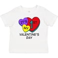 thumbnail image 3 of Inktastic 1st Valentine's Day Hearts Boys or Girls Baby T-Shirt, 3 of 5