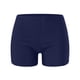 thumbnail image 5 of Prolriy - Bañador corto para mujer, talla grande, cintura alta, tipo slip de playa, fruncido, corte alto, cobertura completa, para yoga y deportes, color azul oscuro, talla M, 5 of 7