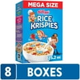 thumbnail image 3 of (8 pack) Kellogg's Rice Krispies Original Breakfast Cereal, 8 Vitamins and Minerals, Mega Size, 25.2  oz, 3 of 28