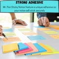 thumbnail image 5 of Mr. Pen- Sticky Notes Set, Assorted Sizes, 600 pcs, Colorful, 5 of 9