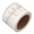 thumbnail image 3 of Pegatina de la Regla de Ceja, Calcomanía de la Regla de Ceja Transparencia Desechable 1 Rollo escala precisa para Salón, 3 of 7