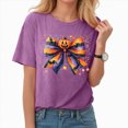 thumbnail image 4 of Godom Halloween T-Shirt Women Graphic Tees Shirt Short Sleeve Casual Funny Halloween Party Shirts, 4 of 7