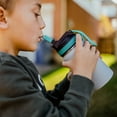 thumbnail image 3 of GROSCHE Lil Chill 12 oz Kids Water Bottle Insulated Water Bottle with Straw for Kids School with Straw Sip Lid - Grey, 3 of 4