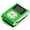 Green, variant on Dadypet Portable Metal Clip-on MP3 Player with LCD Screen, Green