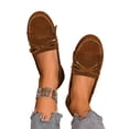 thumbnail image 4 of Willtoo Women Comfortable Work Laofers with Knot Summer Spring Fall Casual Flats Shoes, 4 of 7