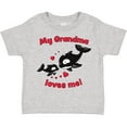 thumbnail image 3 of Inktastic My Grandma Loves Me Orca Family Boys or Girls Toddler T-Shirt, 3 of 5