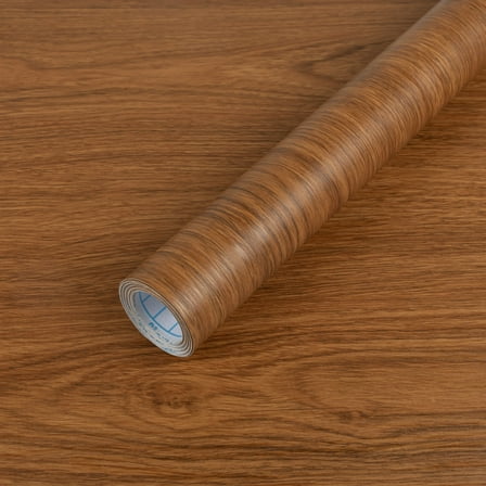 UMIGGEE Brown Wood Wallpaper Peel and Stick Wallpaper 17.7-in x 118-in Faux Removable Wall Paper Contact Paper Self Adhesive Wallpaper for Wall Covering Furniture Countertop Kitchen