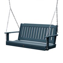 Highwood 5ft Lehigh Porch Swing - Outdoor, Eco-friendly, Synthetic Wood