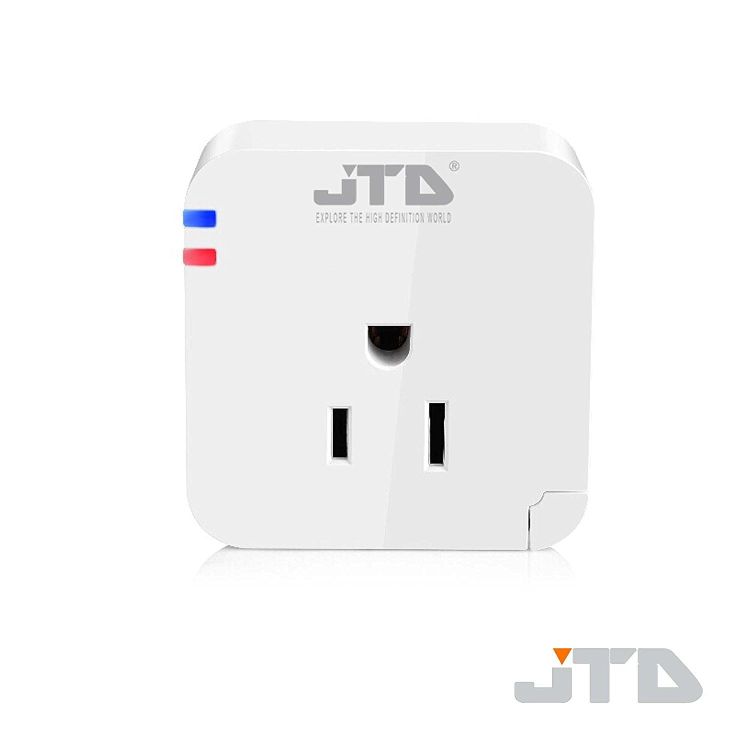 Jtd Wifi Smart Plug For Iphone Ipad Android Smartphone Plug Wireless Switch Smart Plug Wifi Socket Control Your Electronics From Anywhere With The
