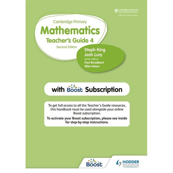 Cambridge Primary Mathematics Teacher's Guide Stage 4 with Boost Subscription, (Paperback)