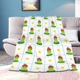 thumbnail image 1 of Frogs Blanket Super Soft Flannel Blankets for Bed Sofa Living Room Bed Throw for Boy Girls Kids Children Multicolor 50\u201dx60 for Teens, 1 of 5