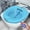 Blue, variant on OTICA Sitz Bath with Hand Flusher for Toilet Seat, Wide and Deep Basin for Personal Hygiene, Gentle Perineal Cleansing, Postpartum Recovery, Hemorrhoid Relief, Portable Sitz Bath Kit - White