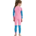 thumbnail image 2 of DIVE & SAIL Kids One Piece Long Sleeve Swimsuit Sun Protection Sunsuit Wetsuit, 2 of 12