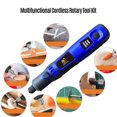 thumbnail image 3 of Kit d'Outils Rotatifs Sans Fil Mini Meuleuse Électrique Portative 3 Niveaux Vitesse Réglable Batterie Rechargeable Intégrée, 3 of 8