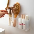 thumbnail image 6 of Kitchen Cabinet Door Storage Box,Clear Self Adhesive Wall Mounted Storage Box,Refrigerator Side Door Box Wardrobe,Bathroom,Refrigerator Small Items Organizer Storage Box 1 pc, 6 of 8