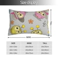 thumbnail image 2 of Sikiie Cartoon Owls Pillow Covers, Throw Pillow Case Cushion Covers,Cushion for Bedroom,Couch,Home-16"x24", 2 of 6