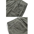 thumbnail image 4 of Men's Cotton Cargo Pants, Multi-Pocket Loose Fit Casual Work Pants for Men,Size 32-42, 4 of 7