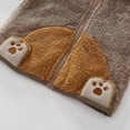 thumbnail image 6 of DHFJKG Toddler Teddy Jackets Zip Up Hoodies Windproof Hooded Cute Animals Fuzzy Warm Coat With Ears For Kids Boys Girls 1-5 Years Leisure Outerwear, 6 of 7