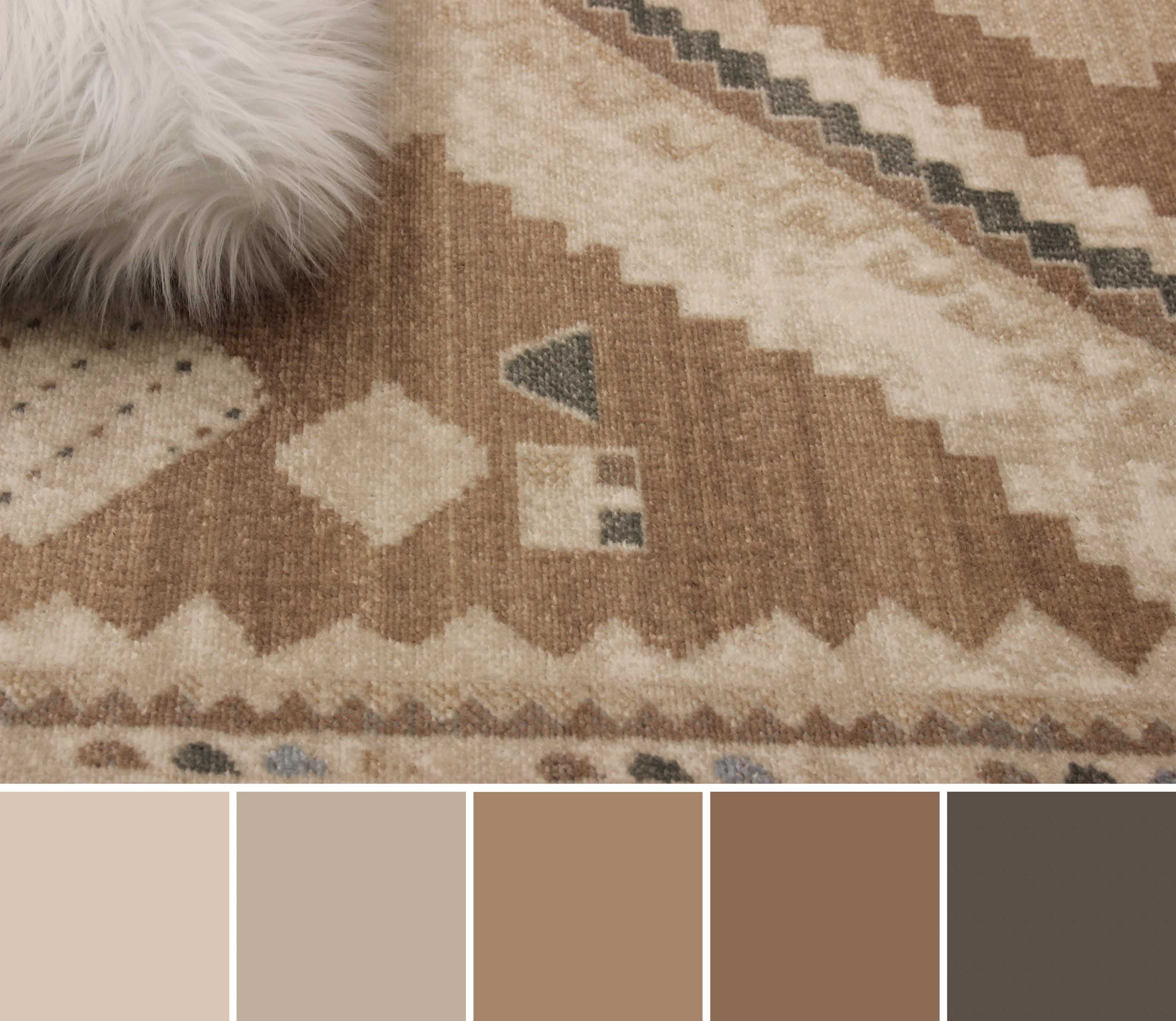 ECARPET Lia Tribal Area Rug for Living Room, Bedroom, Dining Room, Entrance, Hallway and More.