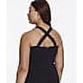 thumbnail image 4 of ANNE COLE Women's Black Removable Straps Twist Front Bra Tankini Swimsuit Top 20W, 4 of 6