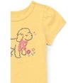 thumbnail image 3 of Garanimals Toddler Girl Short Puff Sleeve Graphic T-Shirt, Sizes 18M-5T, 3 of 3