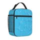 thumbnail image 2 of Bolsa térmica Oxford MGEZCOO para el almuerzo con forro de PEVA: con impresión completa, impermeable y portátil para la escuela, el trabajo y los viajes., 2 of 8