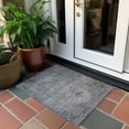 thumbnail image 6 of Addison Rugs Chantille Indoor/Outdoor Traditional Oriental Gray Washable Rectangle Rug, 1'8" x 2'6", 6 of 6