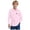 Pink, variant on Boys Long Sleeve Shirts Boys' Expandable Collar Button Down Dress Shirt with Long Sleeves Standard 2T 3T(White, 2-3 Years)