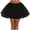 🔥 Black, variant on Layered Tulle Pleated Short Skirt Elastic Waist Lined Puffy Mini Ballet-Inspired Dance Skirt Performance Costume Party Outfit And Photo Prop For Evening Events