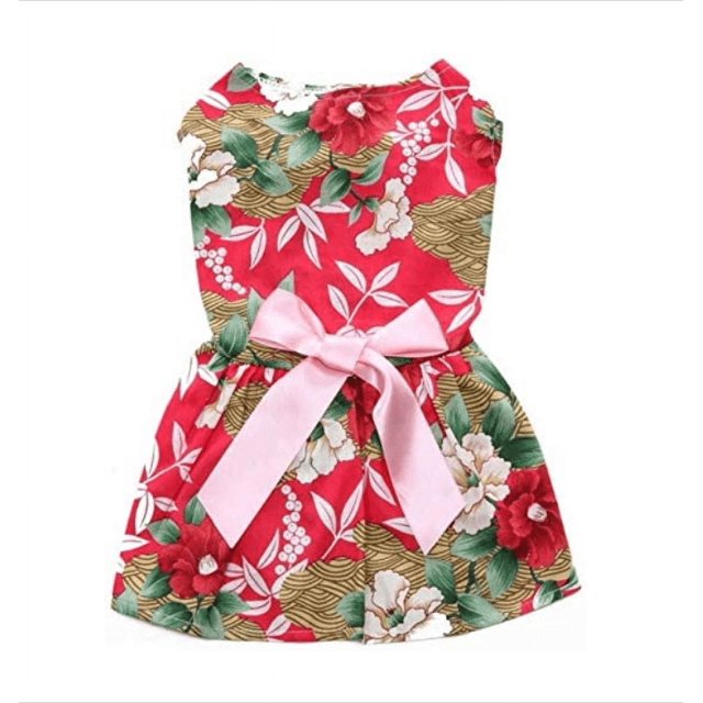 Suéter para perro, primavera y verano, vestido pequeño y bonito para perro, ropa de boda, falda transpirable, ropa para mascota chihuahua