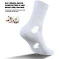 thumbnail image 3 of Ajshakl Mens Socks, Unisex With Durable Socks Warm Sports Suitable Business Long For Leisure, White, 3 of 5