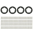 thumbnail image 1 of Labymos RC Beadlock Wheel Rim Replacement Ring 4PCS Compatible with 1/10 TRX4 SCX10 90046 90047, 1 of 6