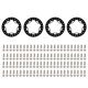 thumbnail image 1 of Anillo de repuesto para llanta de rueda Beadlock RC, 4 piezas, compatible con 110, 1 of 6