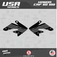 thumbnail image 2 of Kalair GFX Graphics Kit for Honda CRF80 (2004-2010) Usa Series, 2 of 5
